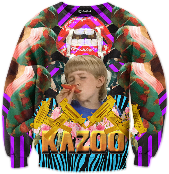 Kazoo Kid Png Png Black And White Stock - Kazoo Kid T Shirt (600x600), Png Download