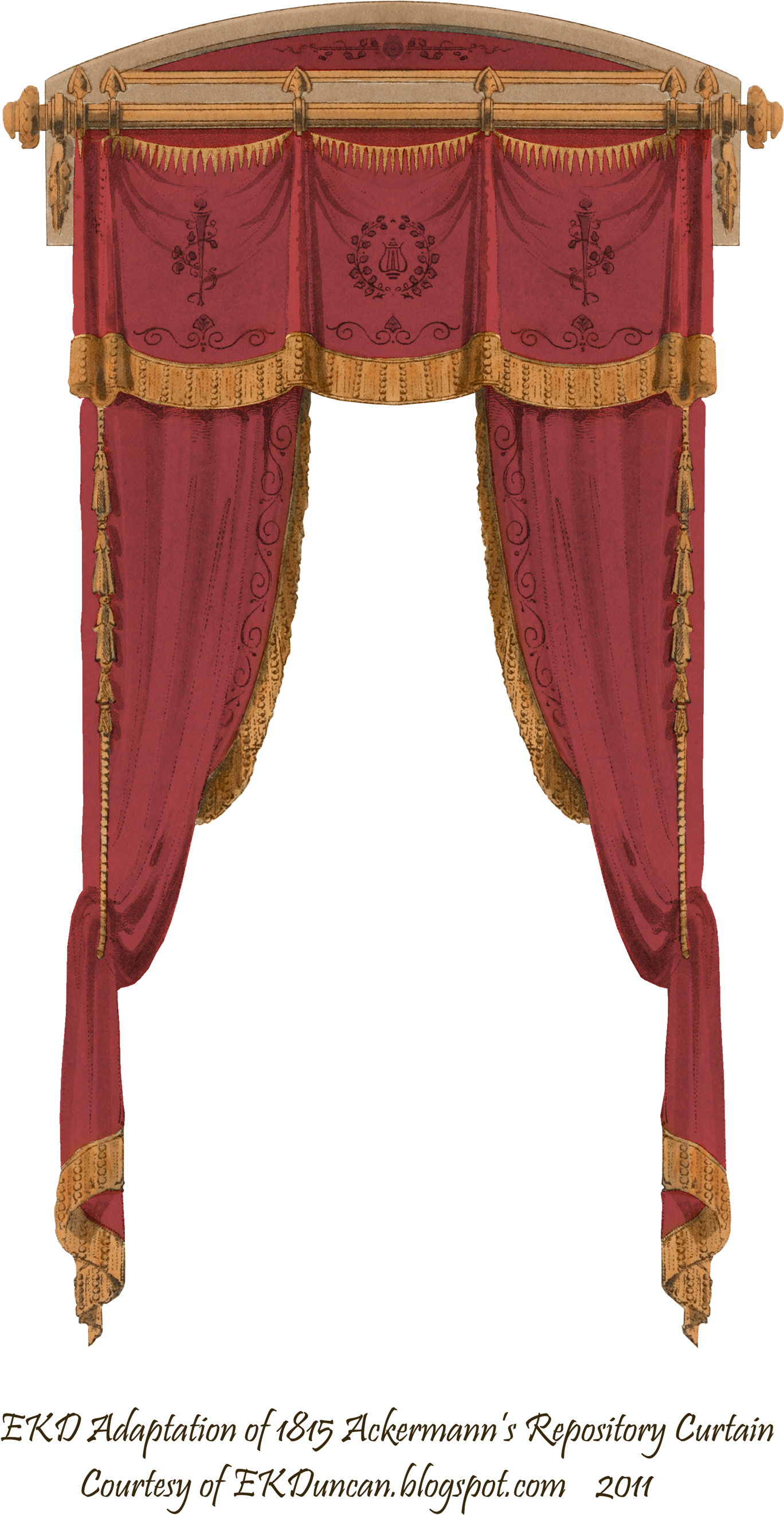 Classic Curtains, French Curtains, Vintage Curtains, - Curtains Antique Png (1489x2700), Png Download