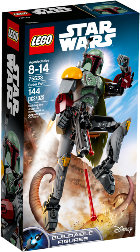 Questionwith - Lego Boba Fett (600x450), Png Download