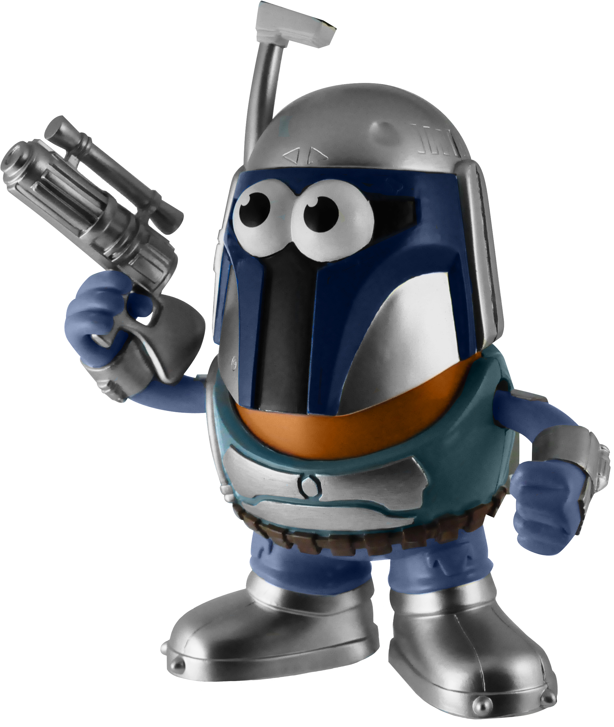 Jango Fett Mr Potato Head (2176x2548), Png Download