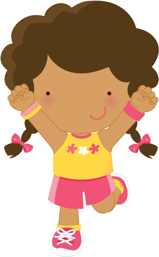 Say Hello - Child Running Clipart Png (629x900), Png Download
