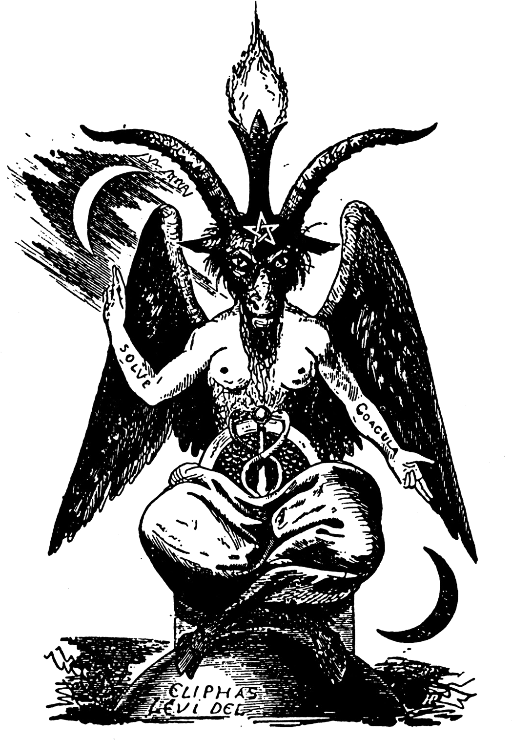 Banner Download Baphomet Random Stuff I Didn T Pin - Baphomet Png (1145x1600), Png Download