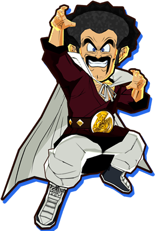 Mr - Satan-dbfusions - Dragon Ball Fusions Satan (462x461), Png Download