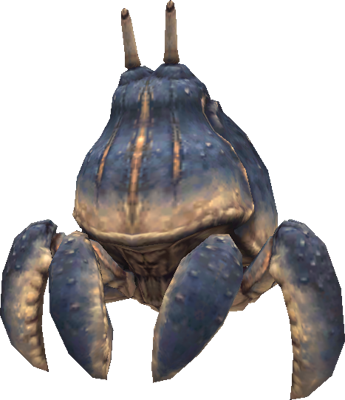 Crab 1 - Ffxi Crab (345x400), Png Download