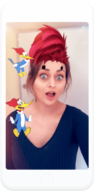 Discover - Woody Woodpecker (358x697), Png Download