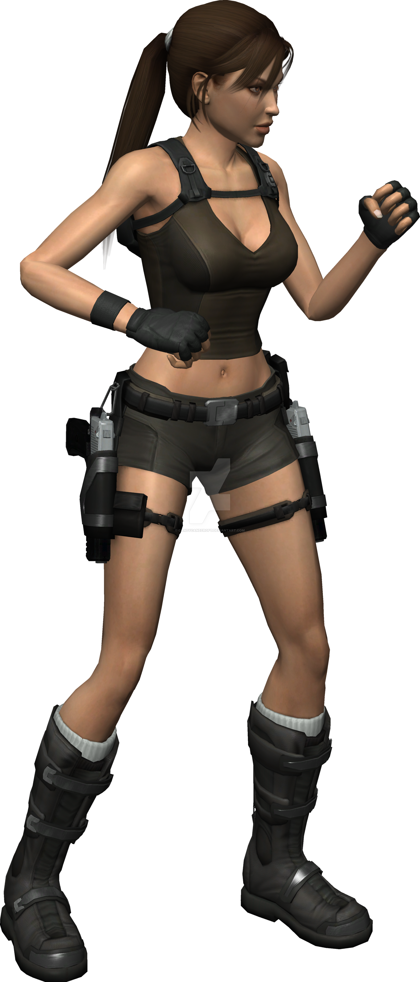 Lara Croft - Lara Croft No Background (1600x3741), Png Download
