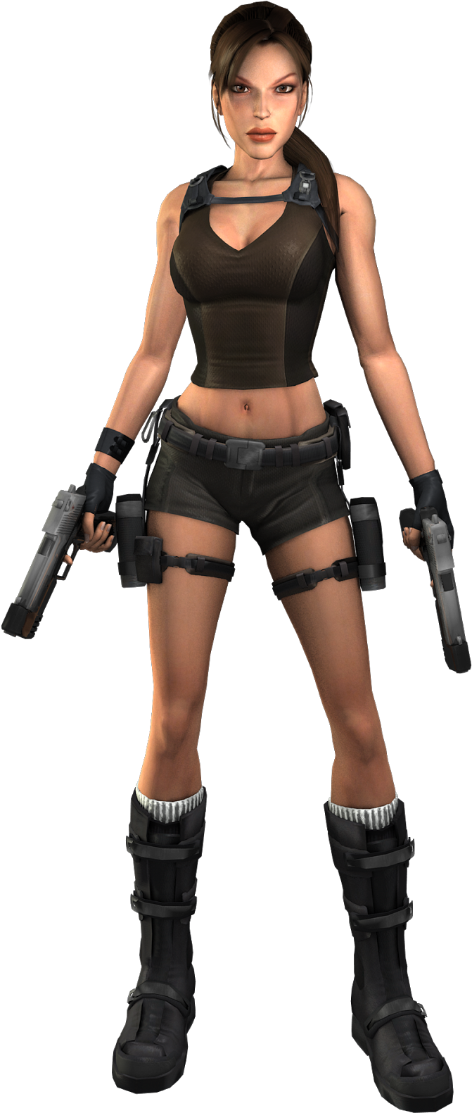 Personnage Jeu Video Feminin (848x1600), Png Download