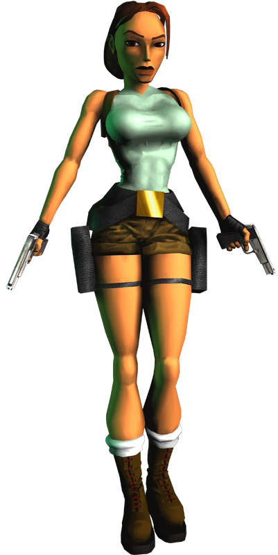 Tomb Raider Lara Croft Png Image Background - Lara Croft Tomb Raider 2000 (500x864), Png Download