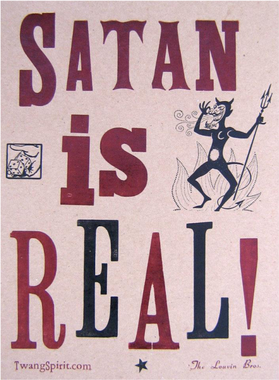 Satan Is Real Poster - Poster (924x784), Png Download