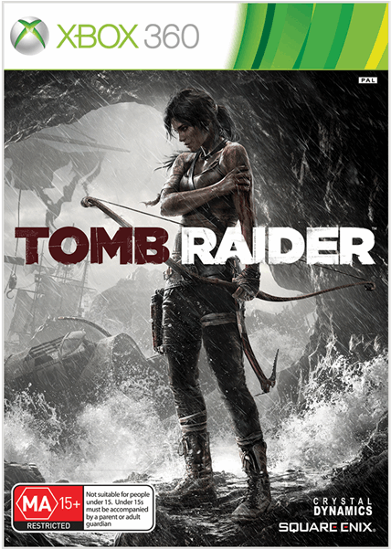 360 Games Xbox 360 Tomb Raider Game (600x600), Png Download
