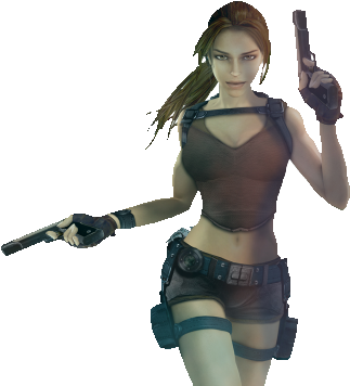 Lara Croft Png Download - Woman Warrior (500x375), Png Download