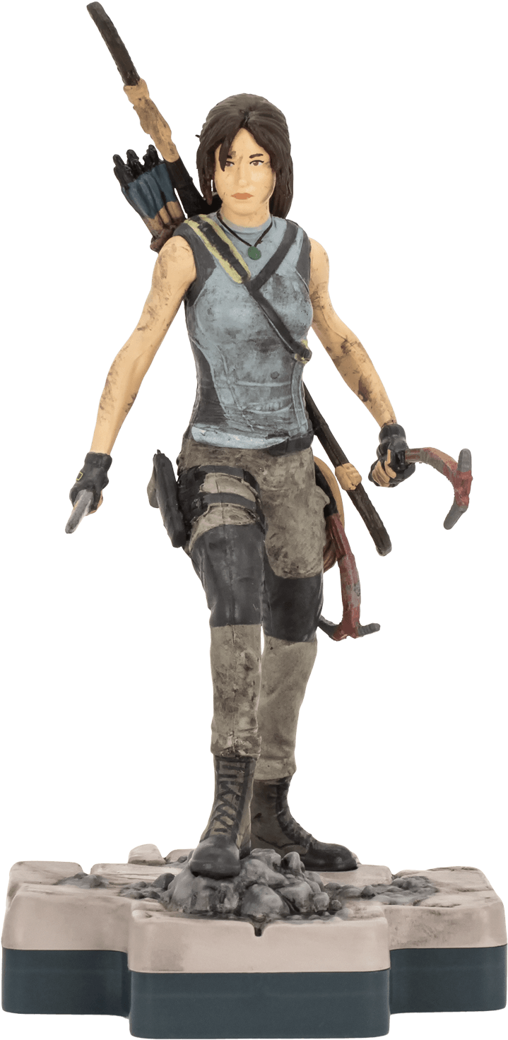 Lara Croft - Tomb Raider Totaku Figure (1500x1500), Png Download