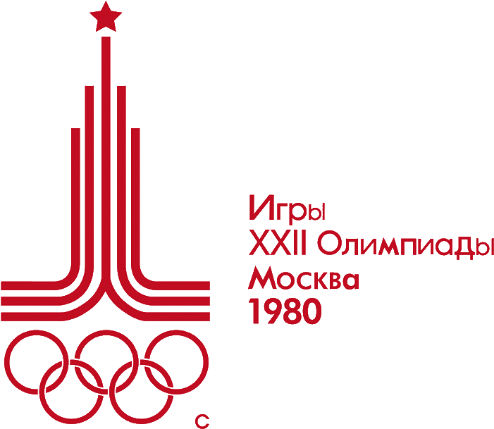 1980 Moscow Soviet Union Olympics - 1980 Moscow Olympics Logo (1000x650), Png Download