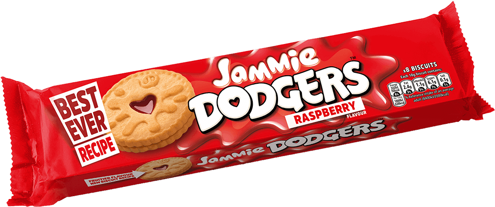 Jammie Dodgers - Burtons Jammie Dodgers Delivered Worldwide (1040x452), Png Download