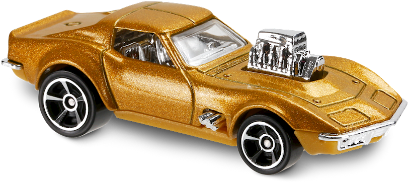 Gas Monkey Garage 2017 - Hot Wheels 68 Corvette Gas Monkey Garage (892x407), Png Download