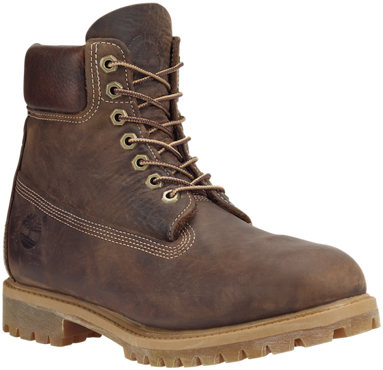 Timberland® Brown Burnished Full-grain - Timberland Brown Burnished Full Grain (600x600), Png Download