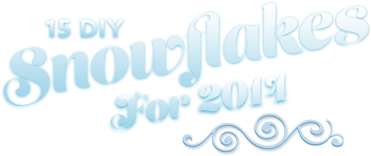 From Your Friends At Delphic Digital 15 Diy Snowflakes - Faron Young: Wine Me Up-the Best (531x231), Png Download