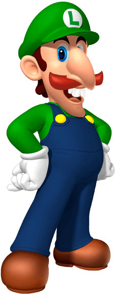 Luigi Thornberry - Wired Fight Pad For Wii U: Luigi - Game (226x576), Png Download