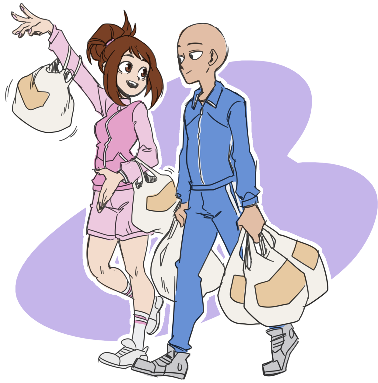 I Swear I've Had This Crackship In My Mind Since Season - Cartoon (1280x1282), Png Download