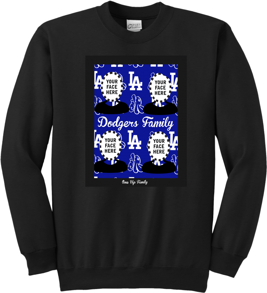 Dodgers Family With La Hands - Love, Heart Gaming Headset Cool Gamers Trendy Adult (1024x1024), Png Download