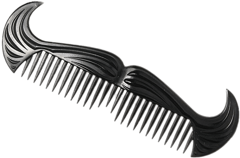 Download Comb Mustache Mustache Comb Full Size PNG Image PNGkit