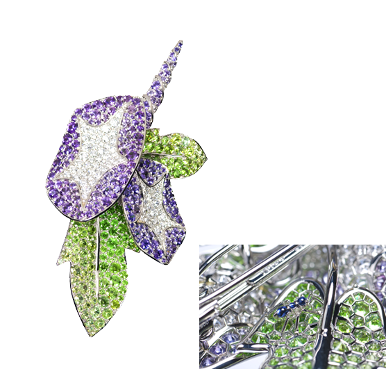 朝顔 Morning Glory - Gimel Jewelry (720x550), Png Download