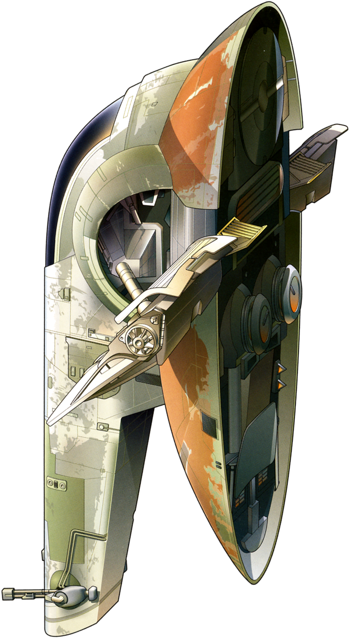 Image Stub Wookieepedia Fandom - Boba Fett Ship (720x1280), Png Download
