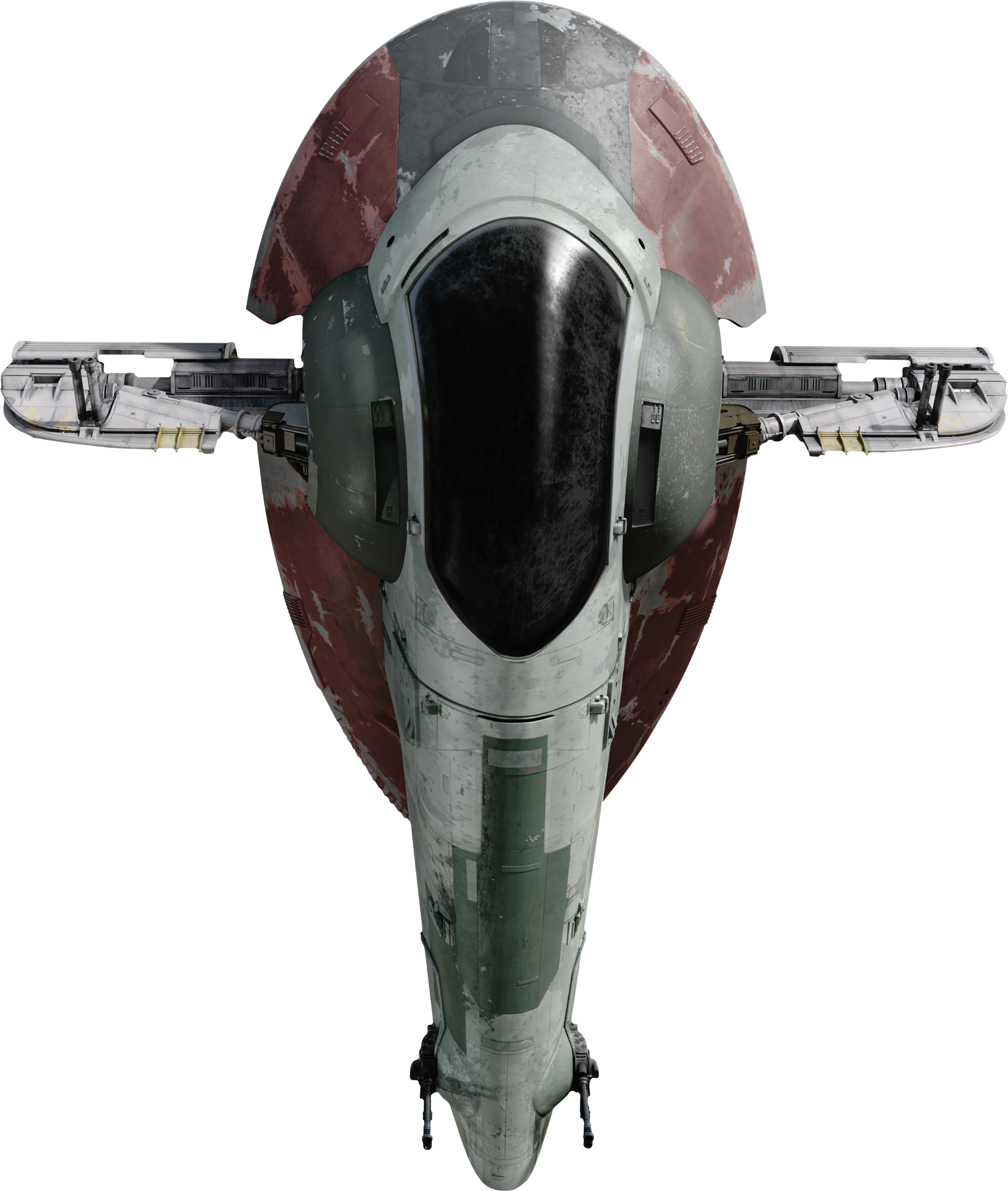 Star Wars Slave 1 Png (3250x3800), Png Download