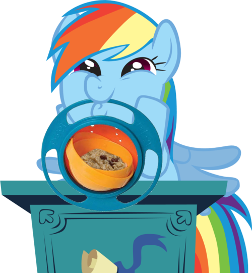 The Pony Imageboard Wiki - Rainbow Dash (500x541), Png Download