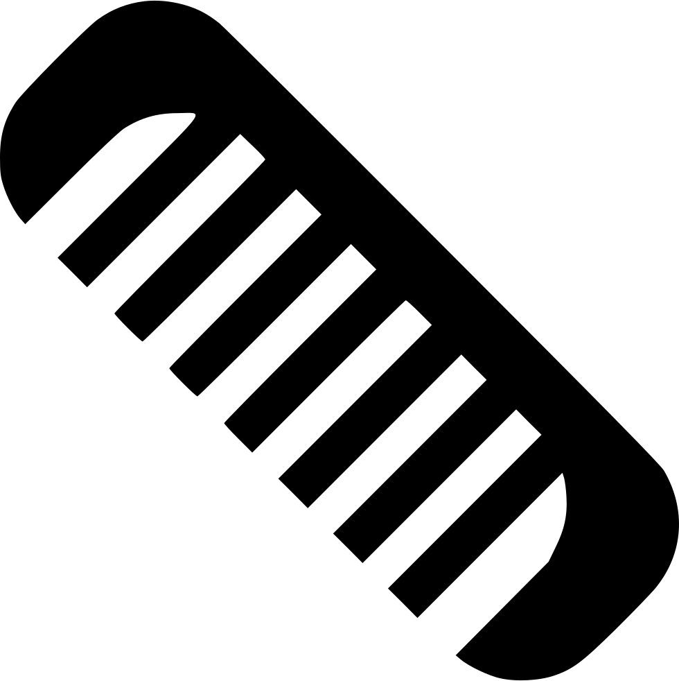 Comb Mirror Hair Salon Care Comments - Beauty Salon (980x982), Png Download