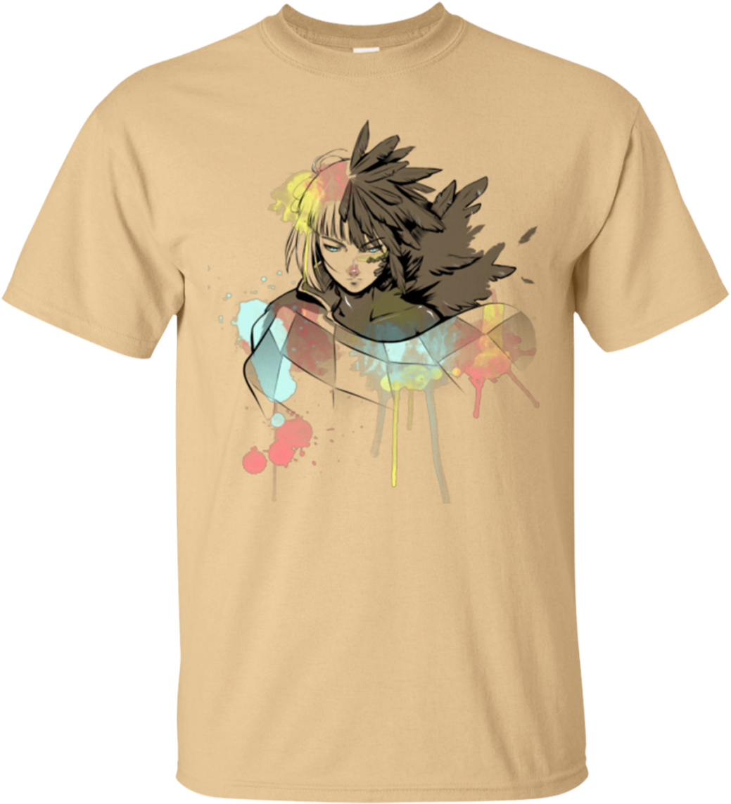 Howl Watercolor Ghibli T-shirt - Watercolor T Shirt (1155x1155), Png Download