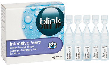 Blink Contact Lens Intensive Tear Drop Vials Eye Drops - Blink Intensive Tears (410x410), Png Download