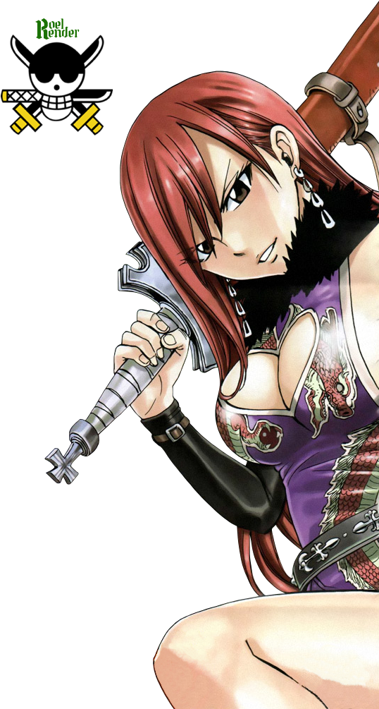 Erza Scarlet 3 Photo Erzascarlet3b - Erza Scarlet Wallpaper Iphone (578x1011), Png Download