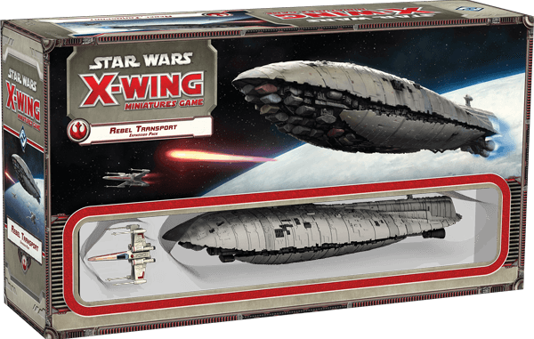 New Gigantic Ship For Star Wars X-wing Miniatures Game - Star Wars X Wing Rebel Transport (600x381), Png Download