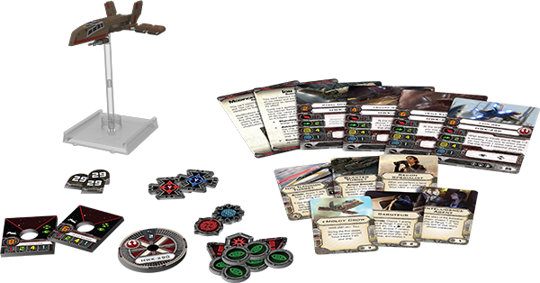 Hwk-290 Ship - Star Wars X Wing Expansions (600x314), Png Download