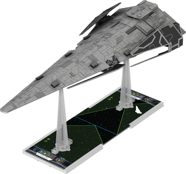 Galactic Civil War With The Imperial Raider Expansion - Star Wars X Wing Imperial Raider (600x561), Png Download