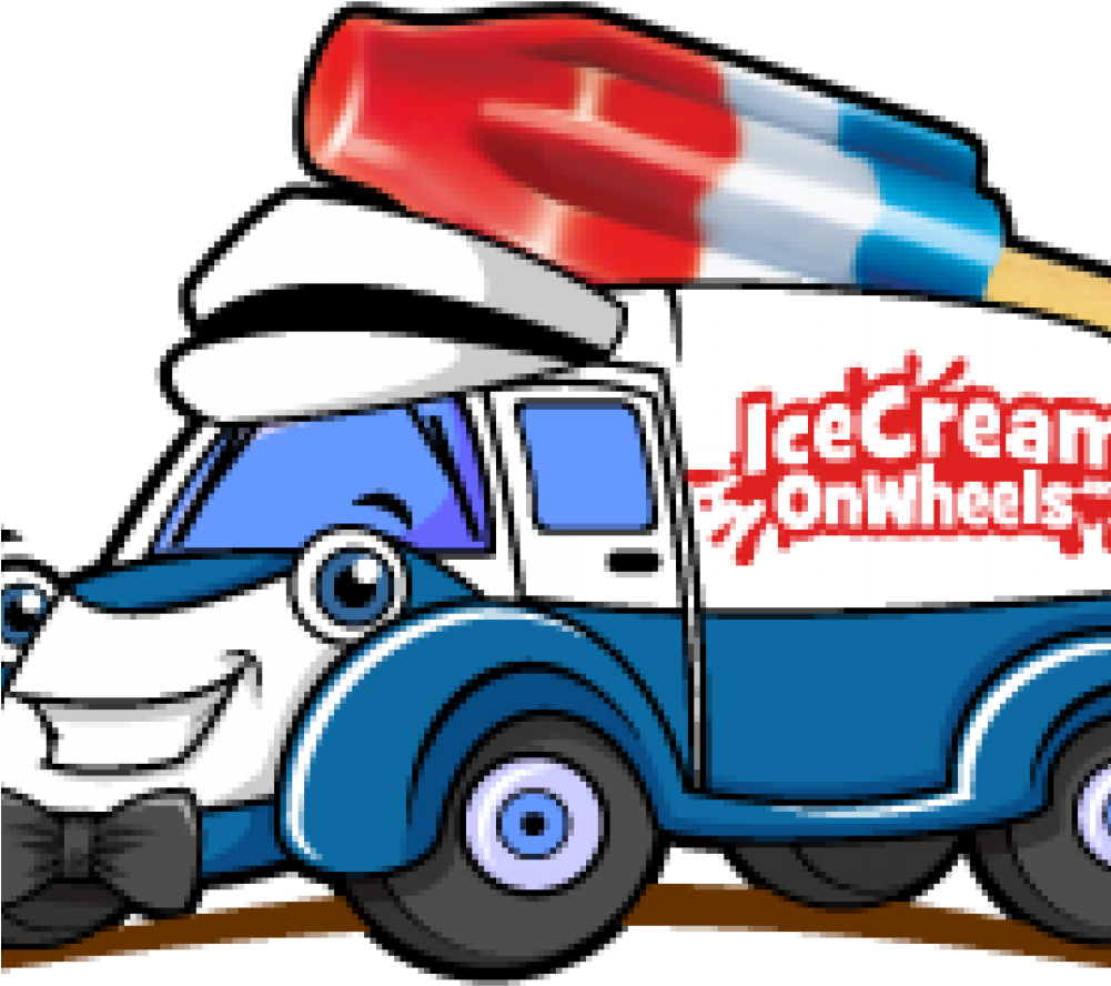 Ice Cream On Wheels (1000x1000), Png Download