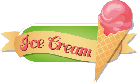 Ice Cream Van Insurance - Ice Cream Sign Clip Art (450x273), Png Download