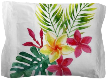 Watercolor Plumeria (400x400), Png Download