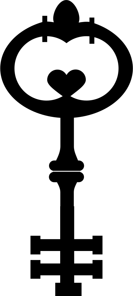 Vintage Key Vector - Old Keys Shapes Png (400x400), Png Download