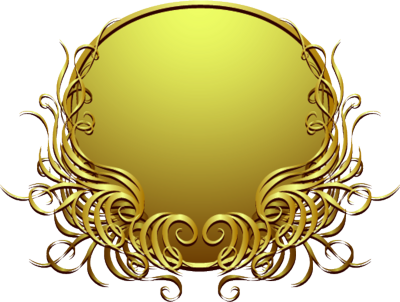Golden Vector Swirl Png Psd Detail - Booker T Washington High School Logo (400x302), Png Download