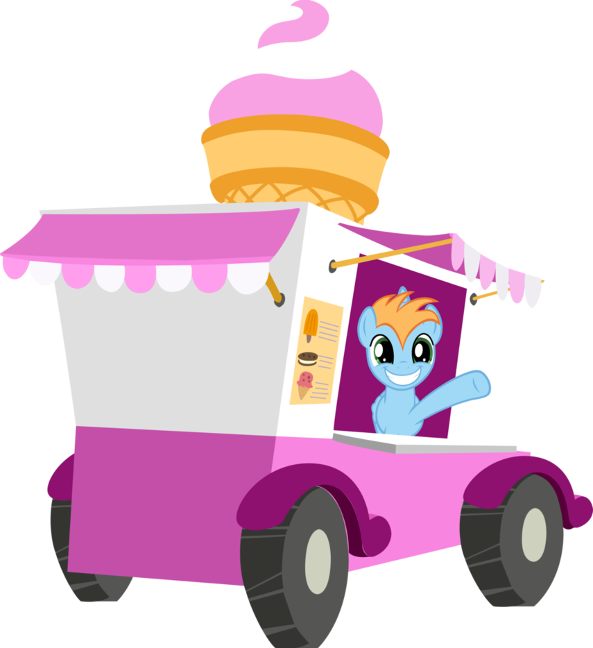 Clipart Resolution 855*934 - Ice Cream Truck Vector Png (855x934), Png Download