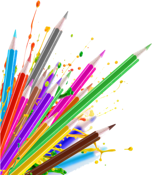 Crayon Border Png - Mont Marte Colour Pencils 36pce - Essential Colours (600x699), Png Download