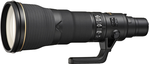 But When Lens Speed Becomes A Consideration, Prime - Af-s Nikkor 800mm F/5.6e Fl Ed Vr (620x289), Png Download