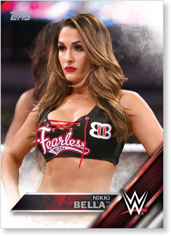 2016 Topps Wwe Nikki Bella - Topps Wwe 2016 Nikki Bella (1440x975), Png Download