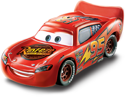 Lightningmcqueenlarge - Mattel Disney/pixar Cars Lightning Mcqueen Diecast (1009x446), Png Download