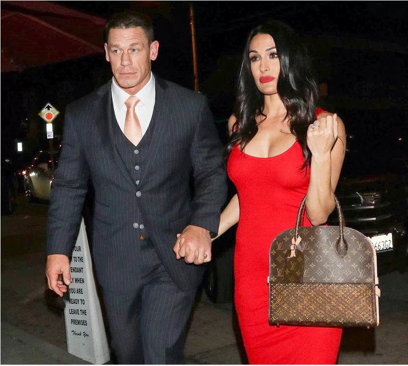 Koko Tv Nigeria On Twitter - Nikki Bella And John Cena 2018 (831x1200), Png Download