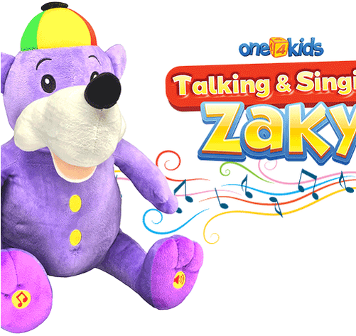Talking & Singing Zaky Toy - Stuffed Toy (500x500), Png Download