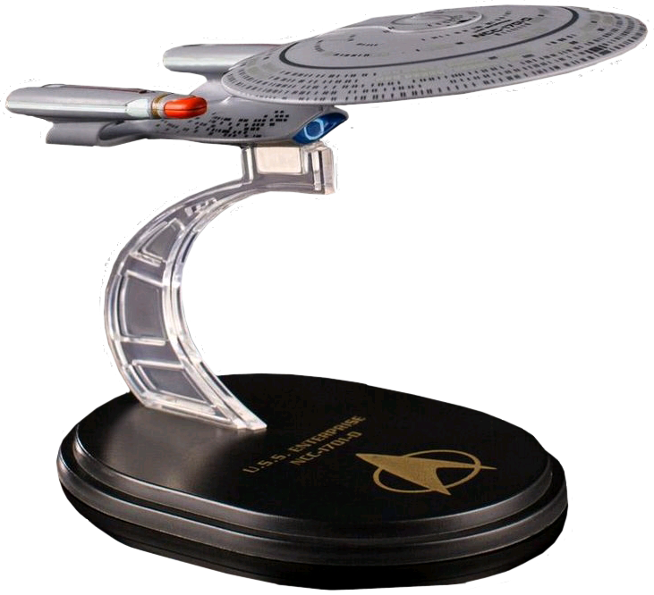 The Next Generation - Uss Enterprise (731x666), Png Download