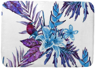 Watercolor Exotic Plants - Design (400x400), Png Download